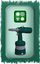 Заклепочник для шестигранных отверстий  Rivetec RL6100